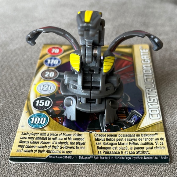 GUC - Bakugan New Vestroia 7 in 1 Maxus Helios - Picture 10 of 13